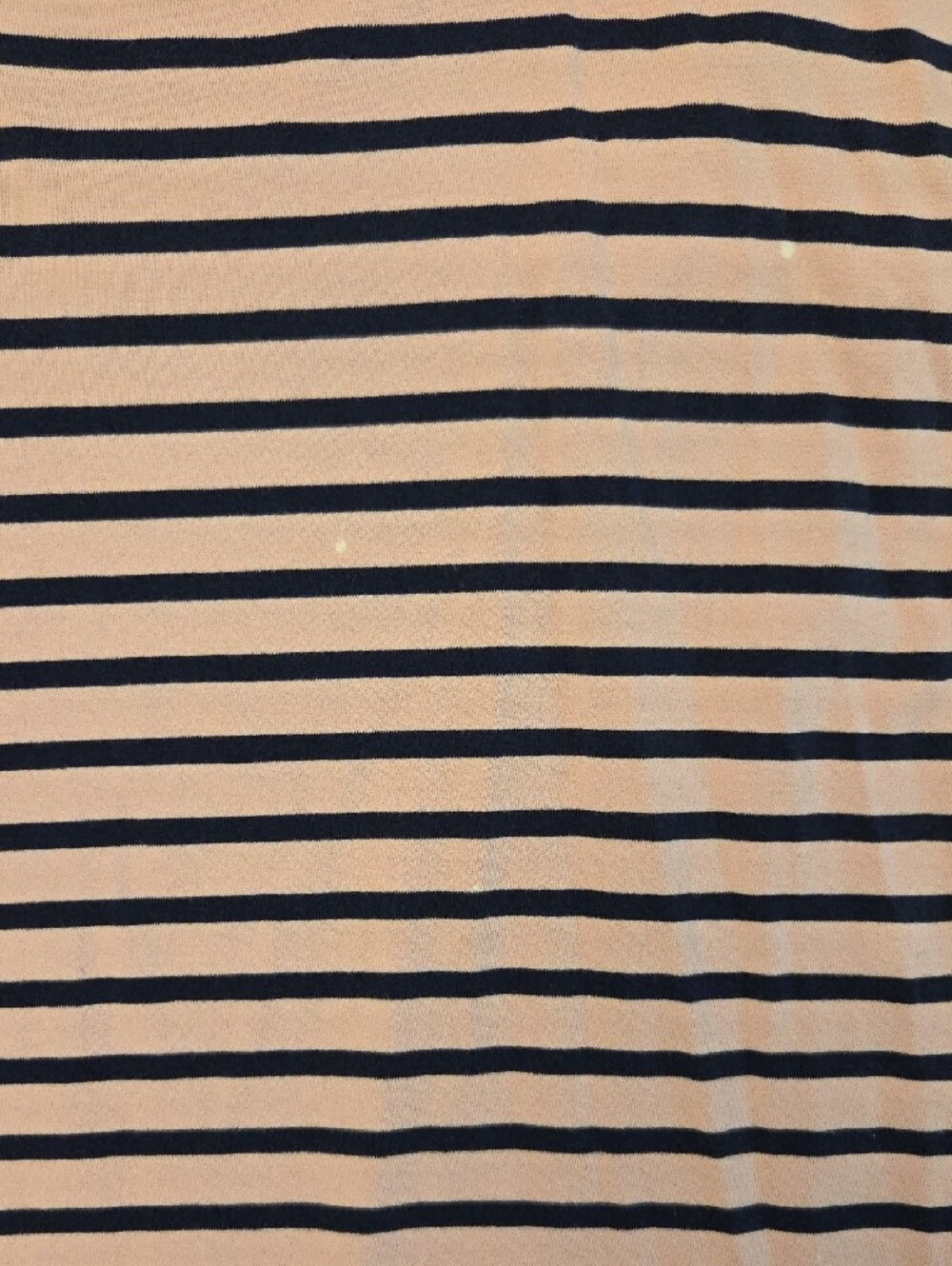 Motherhood Women’s Pink & Navy Striped Nursing - Picture 4 of 4